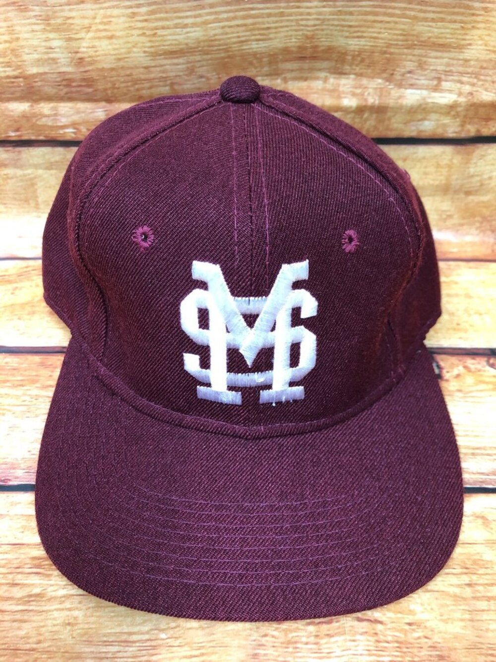 NOS Vintage 6 3/4 Fitted Mississippi State Pro Sports Specialties Hat Cap